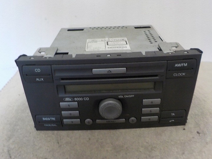 FORD FUSION FIESTA MK6 LIFT RADIO KOD 6S61-18C815-AH