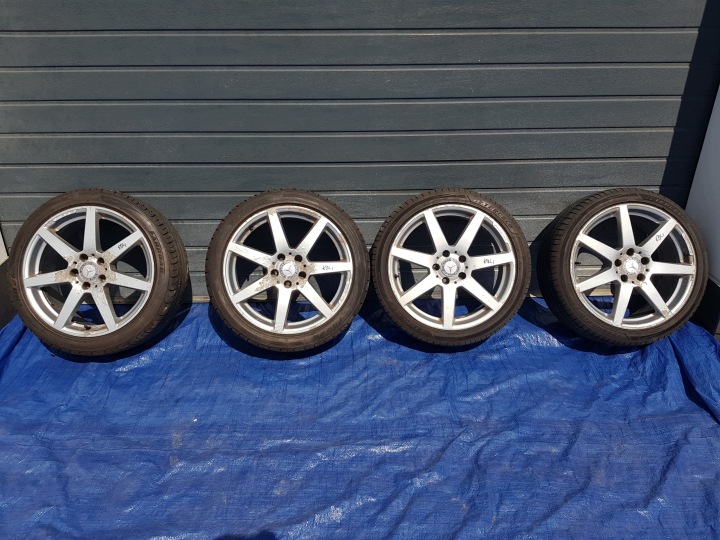 MERCEDES W204 AMG ruote cerchi ruote cerchi 18''