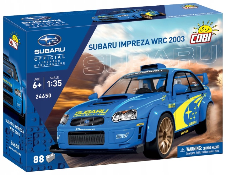Автомобіль Конструктор Cobi 24650 Subaru Impreza WRC 2003 88 ел. — фото 6
