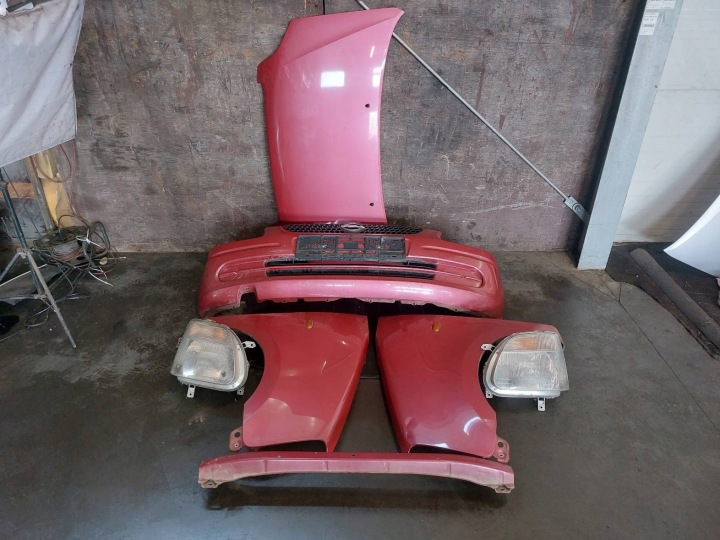 komplet vorne motorhaube der stoßstange licht kotflügel OPEL AGILA A Z586