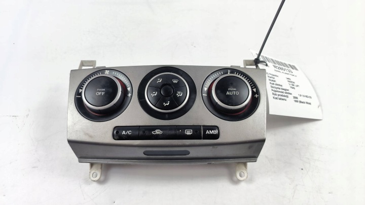 commande de climatisation K1900BS3L MAZDA 3 et BK LIFT