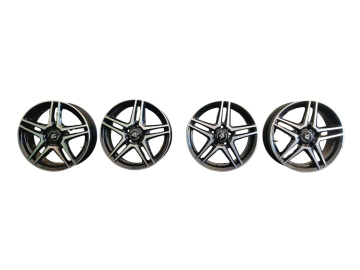 4x CERCHI di alluminio MERCEDES C W204 6.5Jx16" 5x112 ET44 RCD17-656