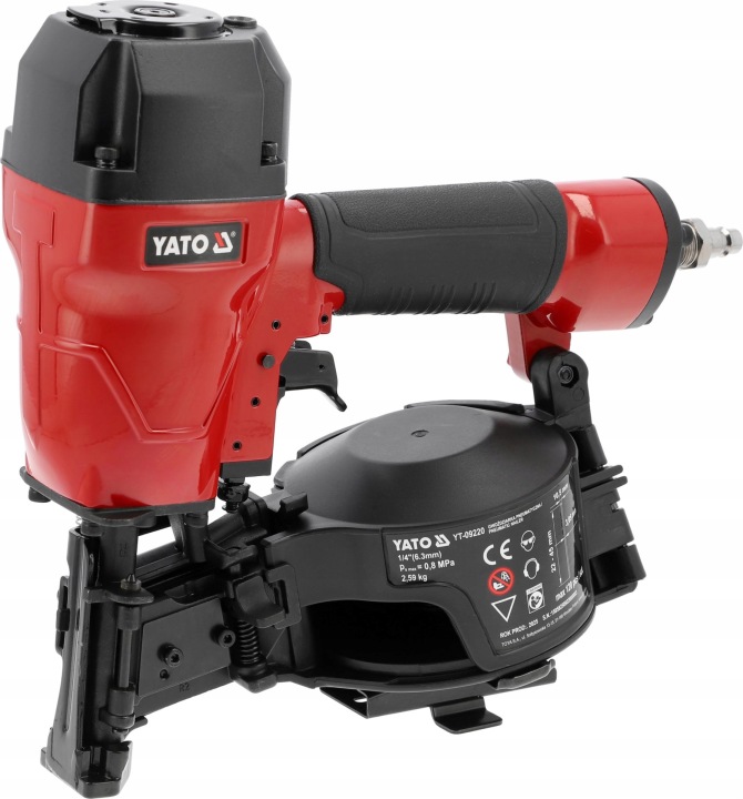 Praktická Bubnová Hřebíkovačka Na Hřebíky 22-45 MM YT-09220 Yato