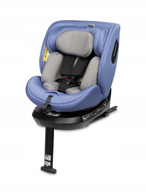 Caretero BOSCO I-SIZE автокрісло поворотний спиною | 40-150 см | Синій — фото 3