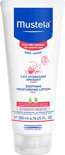 Mustela Bébé Soothing Зволожувальний Боді Лосьйон Молочко для тіла 200 мл