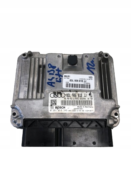 Computer DES MOTORS 2.0 TDI CGL AUDI A4 B8 LIFT KOMBI 03L906018JJ