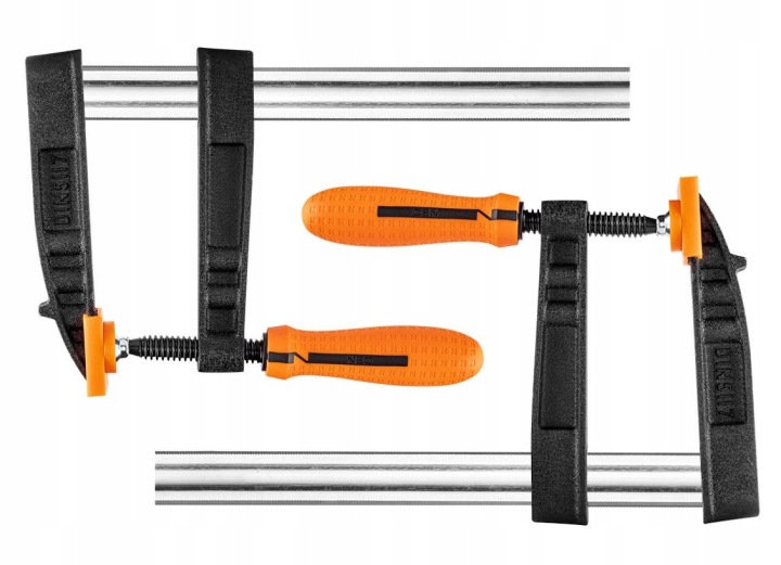 Truhlářská svěrka 120 x 300 mm šroubovací Neo, přítlačná síla 500 kg 2ks