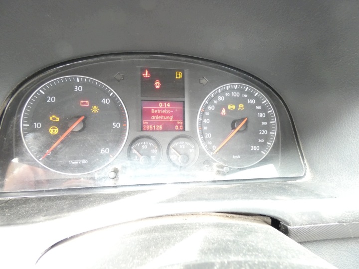 dials dials VW TOURAN and 1.9 TDI BKC 03-10 1T0920862A 295 TYS PRZEBIEGU