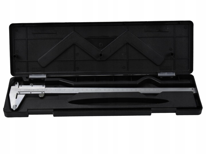 Geko Analogové posuvné měřítko 0-300 mm x 0,02 dvoučelisťové