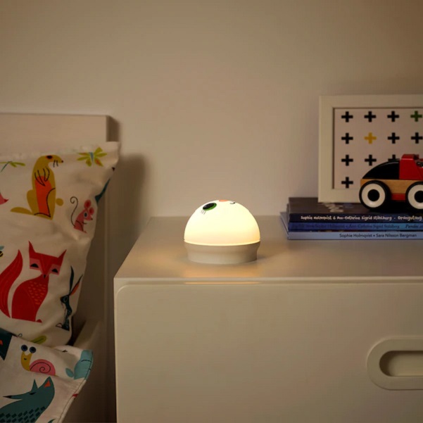 IKEA KORNSNO Нічник LED білий кролик на батарейки — фото 2