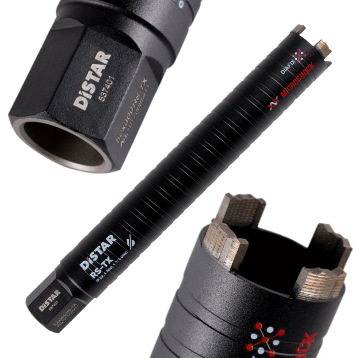 Distar vrták do betonu 52 mm x 300 mm 1 1/4 Unc