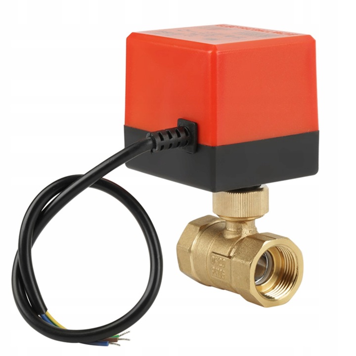 Elektromagnetický Kulový Ventil G3/4 DC12V S Pohonem