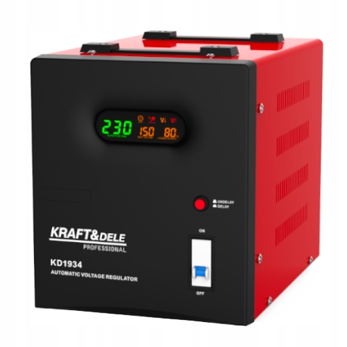 Stabilizátor napětí Avr 3000VA 230V Kraft&dele KD1934