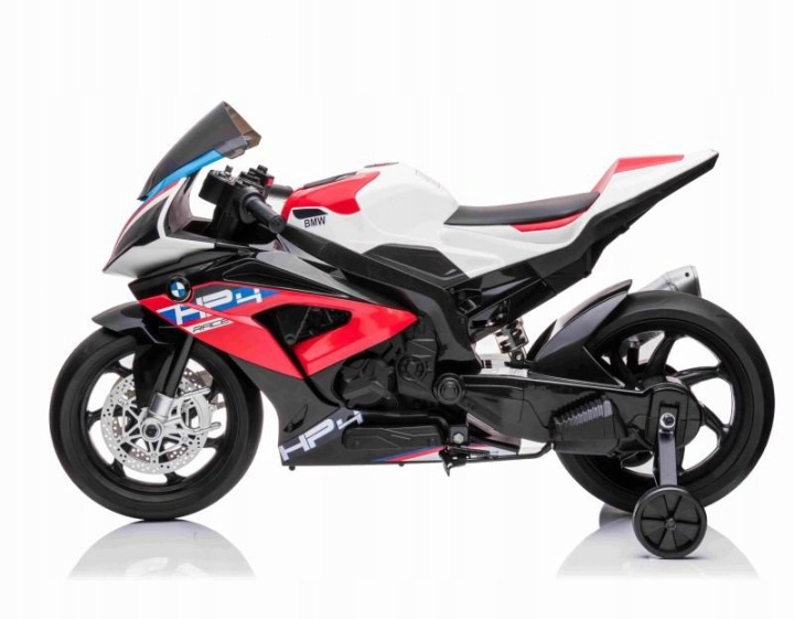 Мотоцикл на акумуляторі гонщик оригінальні BMW HP4 RACE, колеса EVA, м'які сидіння — фото 4