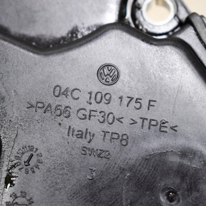 Volkswagen OE 04C109175F časový kryt pásu 6