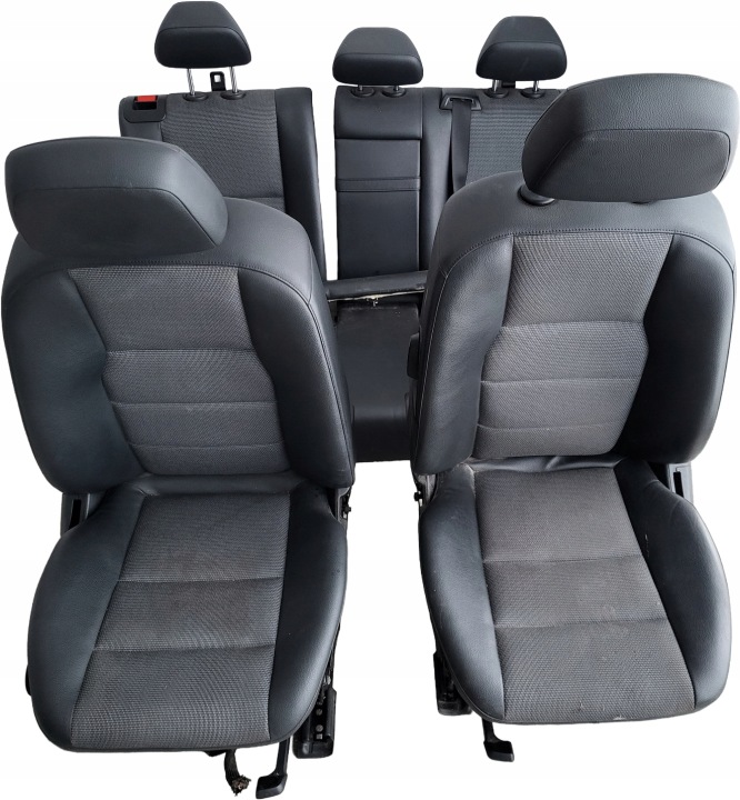 MERCEDES W204 Sitze Sitz Sitz links rechts KOMBI KOMPLET
