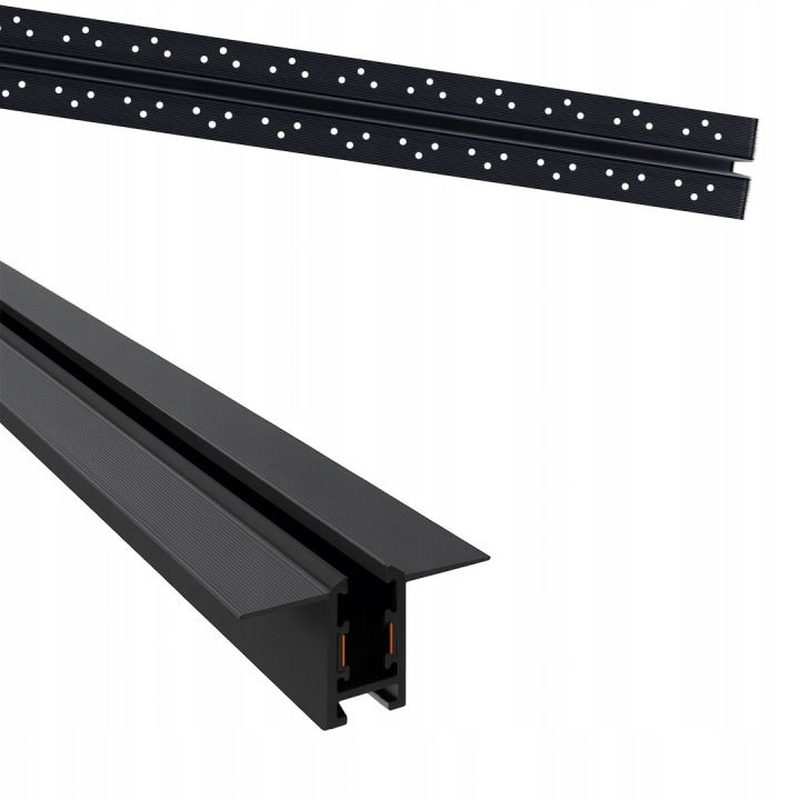 Černá magnetická kolejnice 5 mm 100 cm ML2161 Milagro