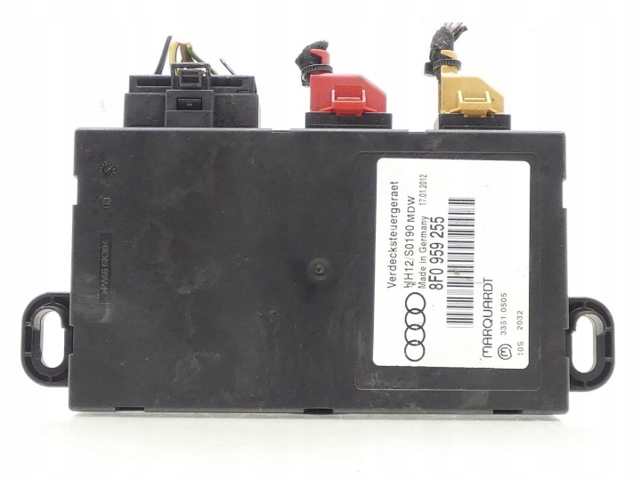 modul Computer Bedienteil dach AUDI A5 8T 8F CABRIO 8F0959255
