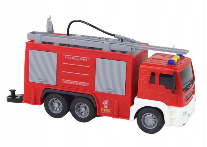 Пожежна служба з напівпричепом LEANToys 16617 1:16 Lean Toys — фото 5
