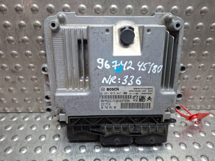 bedienteil des motors 0281015847 9666729580 9674245180 PEUGEOT CITROEN 1.6 HDI