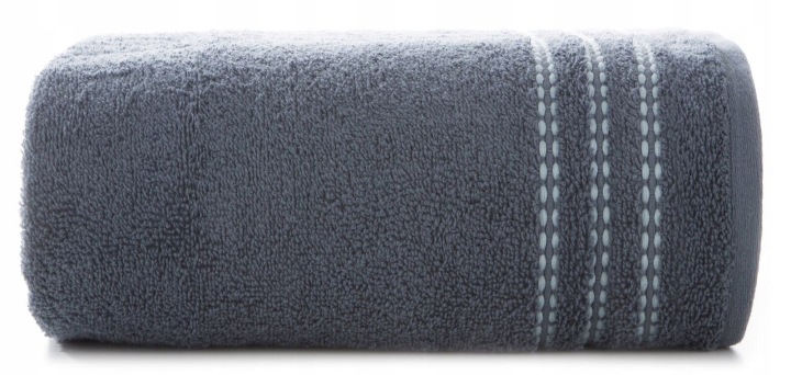 Рушник для купання великий 70x140 сталевий бавовняний бавовна 100% 480GSM — фото 2