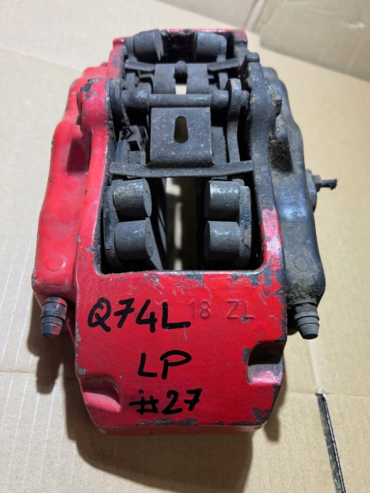 AUDI Q7 4L Bremssattel Bremse Sattel Brems- links vorne vorne BREMBO 6 TLOCZKOWY 18ZL