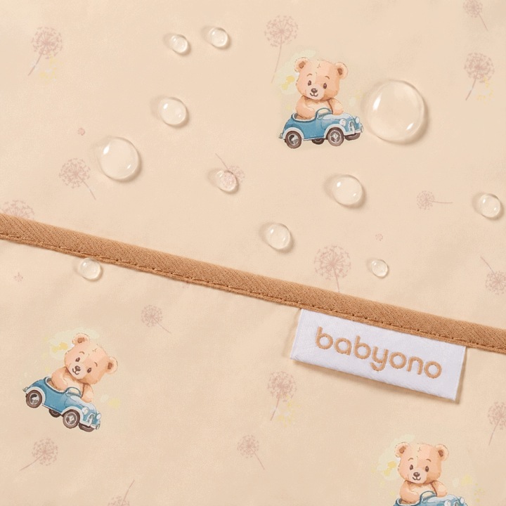 Фартушок для годування слинявчик з кишенькою 6 м-2 л Babyono — фото 3