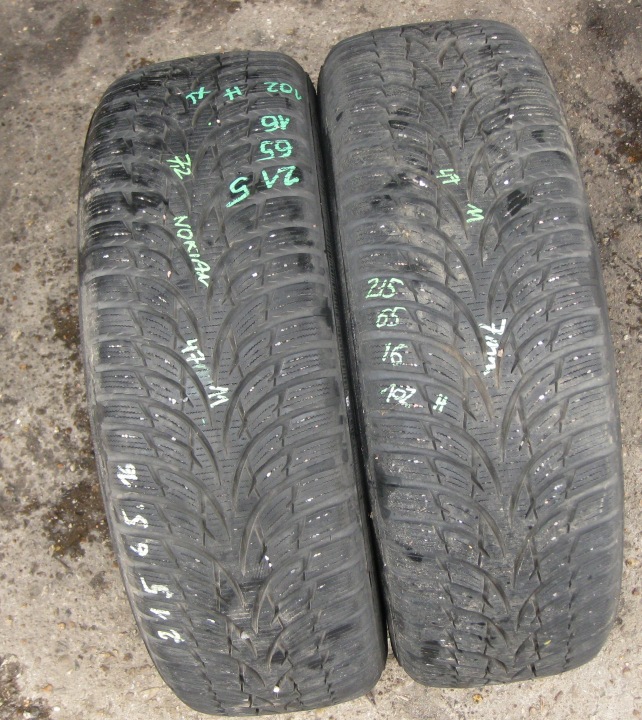2 X gomma ZIMOWA Nokian WR D3 7MM 215/65R16