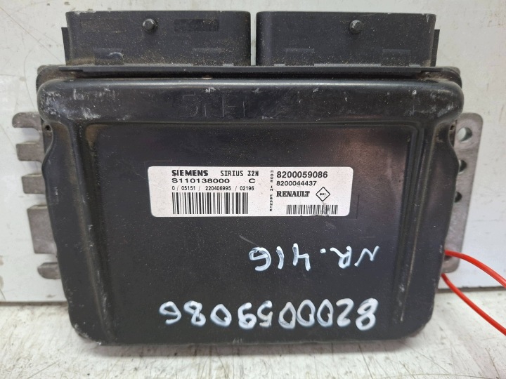 Computer S110138000 8200059086 8200044437 RENAULT 1.4 1.6 und