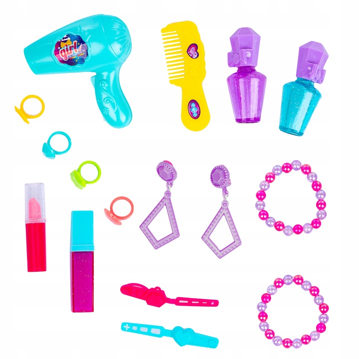 ZESTAW TOALETKA DLA DZIEWCZYNKI AKCESORIA Marka Kinderplay