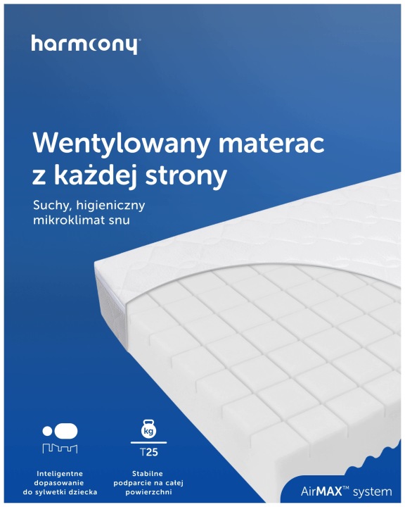 Матрац для немовлят 140x70 для немовлят поролоновий губка з чохлом 70x140
