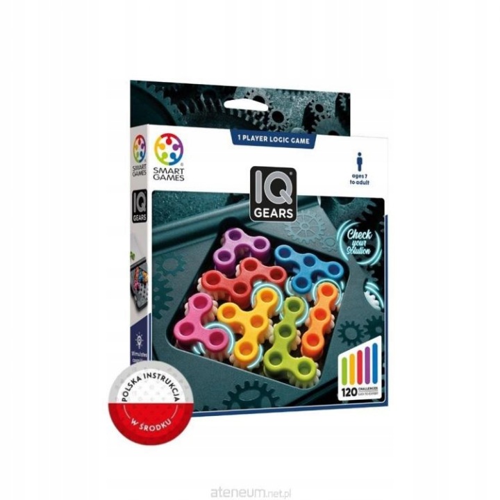 Smart Games IQ Gears (ENG) IUVI Games — фото 15
