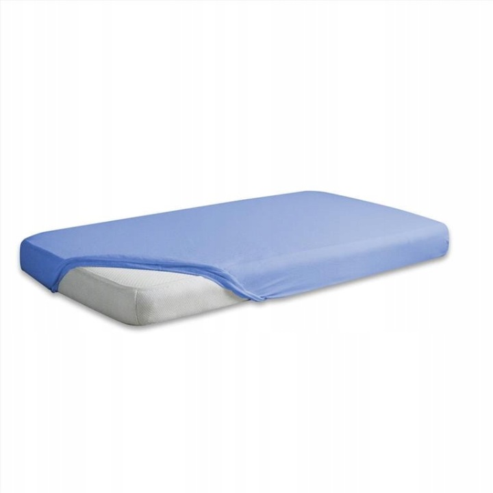 Prostěradlo Jersey s gumou 150/160x190/200 Premium modré