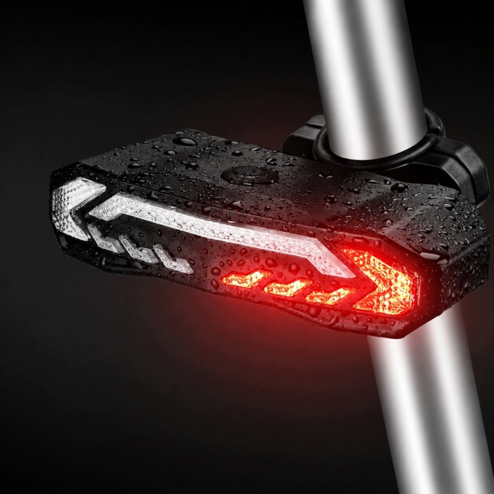 Ліхтар велосипедний задній набір для велосипеда LED USB 2000 мАг — фото 3