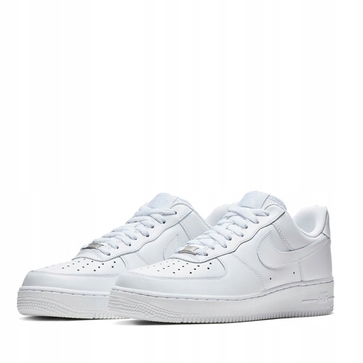 Взуття Nike На шнурівці Білі Шкіра Натуральна AIR FORCE 1 LE DH2920111 # 36,5 — фото 3