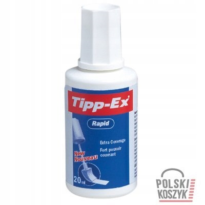 Коректор у рідкому вигляді з губкою Bic Tipp-Ex Rapid 20 мл — фото 6