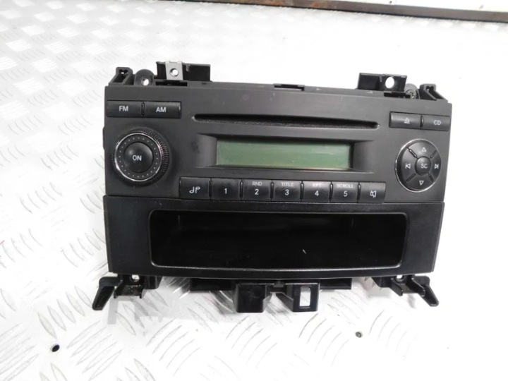 VW CRAFTER radio + CASSETTO PORTAOGGETTI staffa SCATOLA 06-16r Originale KOMPLET