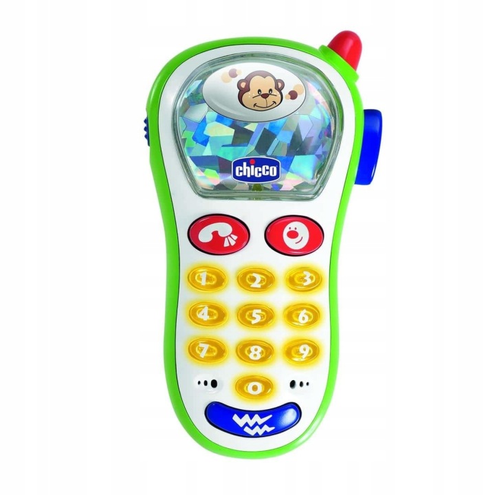 Baby Senses. Перші іграшки. Телефон з камерою фотографічним Chicco