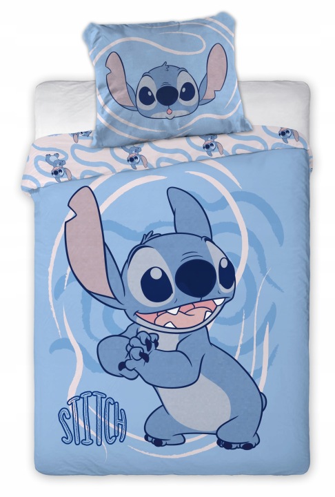 Постільна білизна STITCH Lilo 100x135 синя для ліжечка Хіт Різдвяний 02 Вт