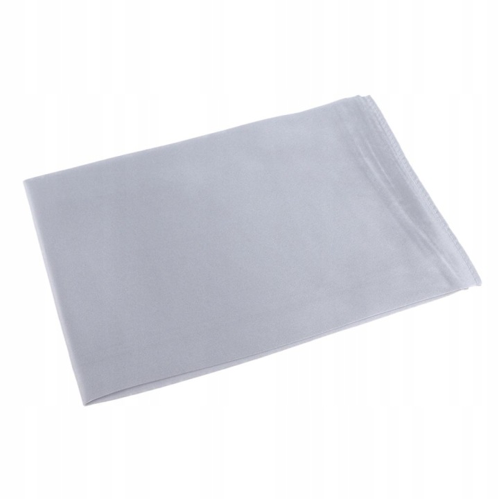 Mulberry Шовк Pocket Square Plain Solid хусточка для чоловіків срібно-сіра