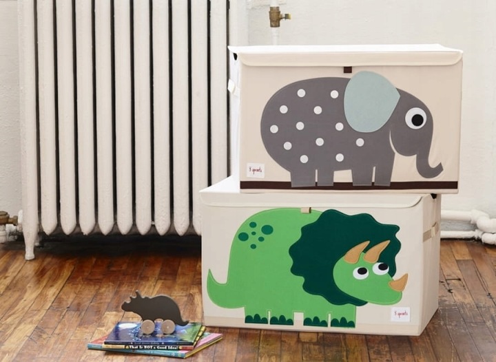 3 Sprouts Коробка що закриваються Для іграшок Слоник — фото 4
