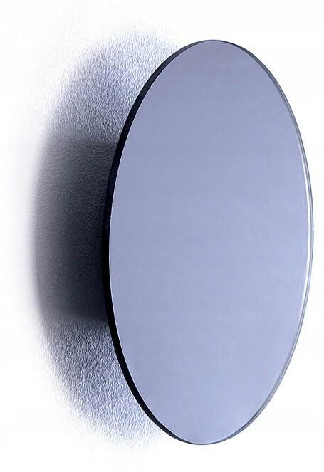 Lampa Ścienna RING MIRROR Szary 7W LED 3000K IP20 19cm Kinkiet Pokoj Dom