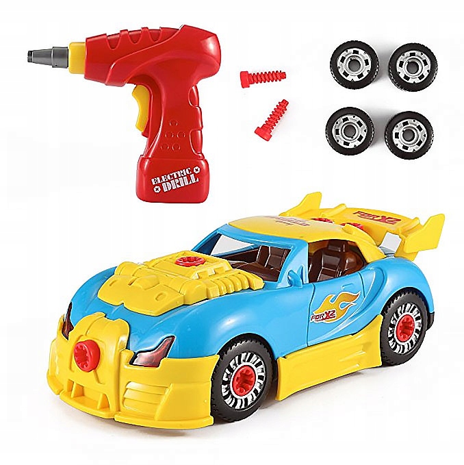 INTERACTIVE AUTO FOR TWISTING AND UNSCREWING Main color multicolor
