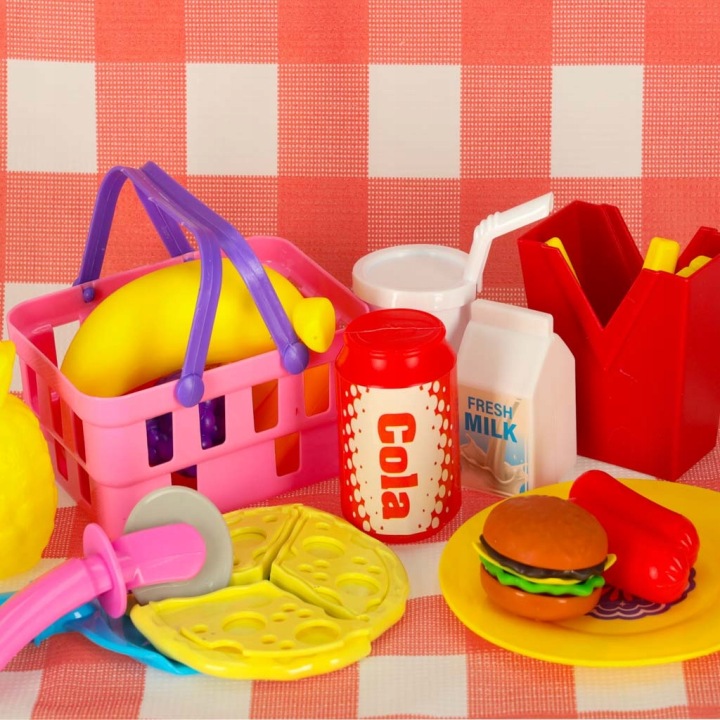 Кошик для пікніка кошик fast food - їжа провіант перекуски на пікнік — фото 9