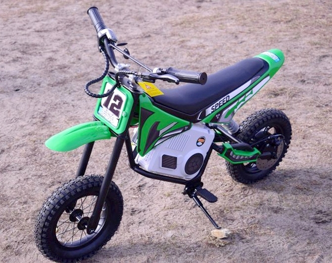 Електричний мотоцикл CROSS SPEED 2 колісний надувні колеса 36 В сила 350 Вт