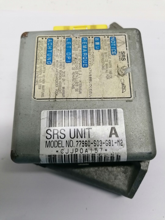 computer Centralina SRS 77960-S03-G81-M2 Civic Ej9