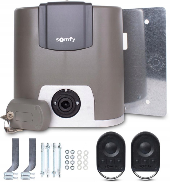 Sada Somfy Elixo 3S+ Io Standard Pack pro posuvné brány o hmotnosti 600 kg