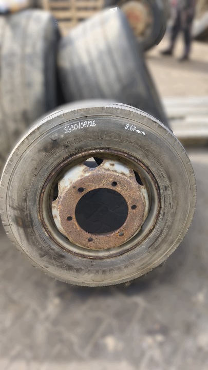 cerchio gomma 1x UNIROYAL MONOPLY R2000 225/75 R17.5