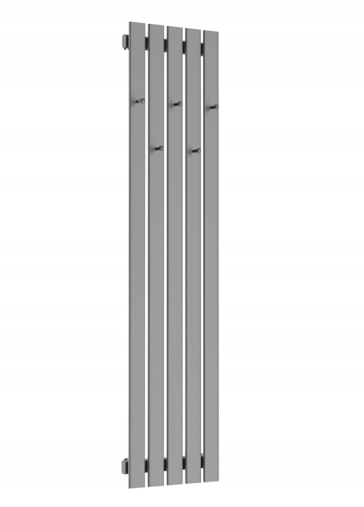 Dekorativní panelový radiátor Hook 120x30 Antracit