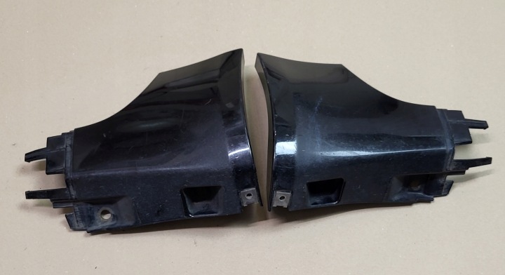 cap moulding of the threshold left rear part rear KONCOWA AUDI A4 B6 B7 8E0 OE black